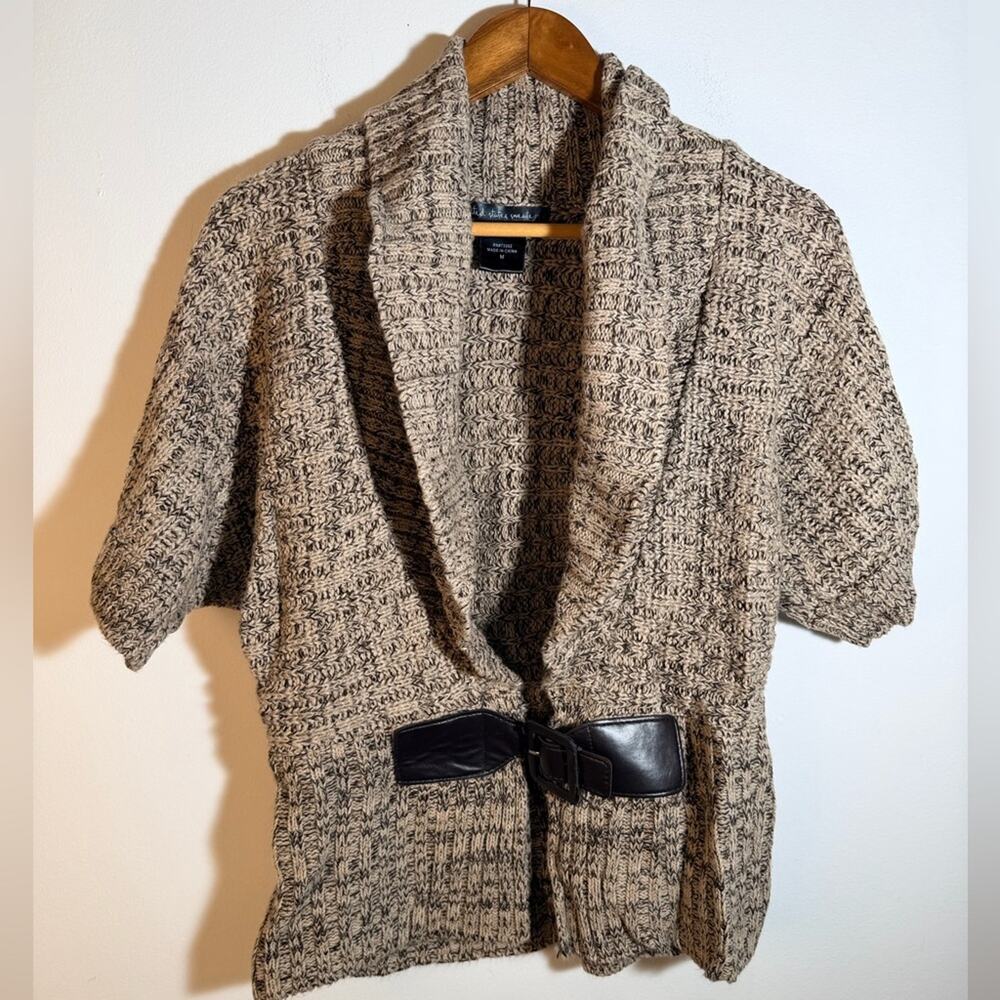 Chunky Knit Cardigan with Belt